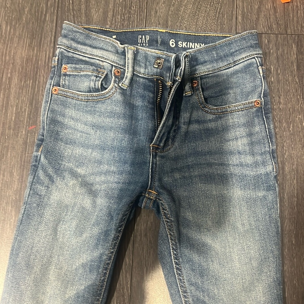 Brand new without tags boys gap size 6 skinny jeans light blue